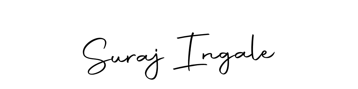 Make a beautiful signature design for name Suraj Ingale. Use this online signature maker to create a handwritten signature for free. Suraj Ingale signature style 10 images and pictures png