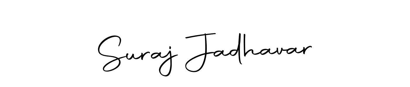 Make a beautiful signature design for name Suraj Jadhavar. With this signature (Autography-DOLnW) style, you can create a handwritten signature for free. Suraj Jadhavar signature style 10 images and pictures png