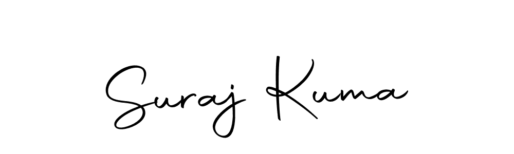 You can use this online signature creator to create a handwritten signature for the name Suraj Kuma. This is the best online autograph maker. Suraj Kuma signature style 10 images and pictures png