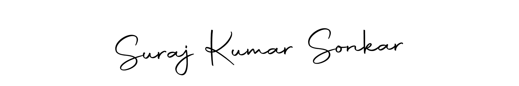 Create a beautiful signature design for name Suraj Kumar Sonkar. With this signature (Autography-DOLnW) fonts, you can make a handwritten signature for free. Suraj Kumar Sonkar signature style 10 images and pictures png