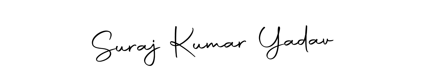 Also we have Suraj Kumar Yadav name is the best signature style. Create professional handwritten signature collection using Autography-DOLnW autograph style. Suraj Kumar Yadav signature style 10 images and pictures png