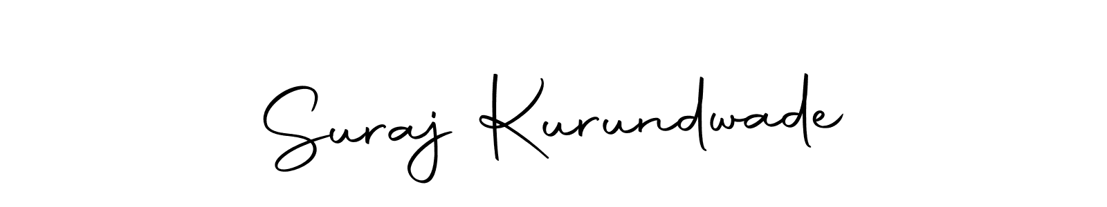 Make a short Suraj Kurundwade signature style. Manage your documents anywhere anytime using Autography-DOLnW. Create and add eSignatures, submit forms, share and send files easily. Suraj Kurundwade signature style 10 images and pictures png