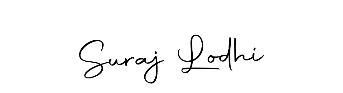 Make a beautiful signature design for name Suraj Lodhi. With this signature (Autography-DOLnW) style, you can create a handwritten signature for free. Suraj Lodhi signature style 10 images and pictures png