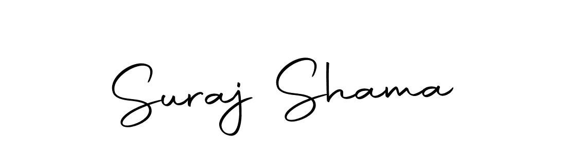 How to make Suraj Shama name signature. Use Autography-DOLnW style for creating short signs online. This is the latest handwritten sign. Suraj Shama signature style 10 images and pictures png