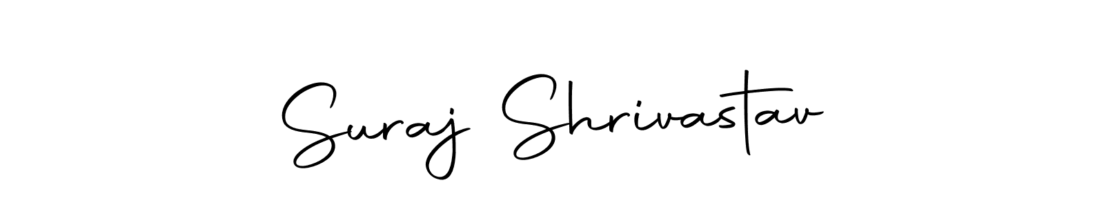 Create a beautiful signature design for name Suraj Shrivastav. With this signature (Autography-DOLnW) fonts, you can make a handwritten signature for free. Suraj Shrivastav signature style 10 images and pictures png