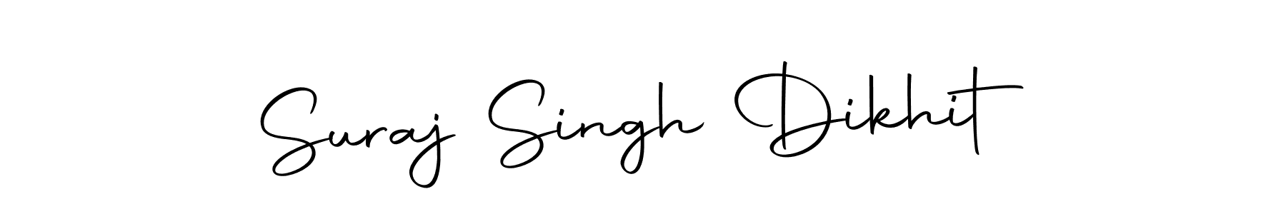Also we have Suraj Singh Dikhit name is the best signature style. Create professional handwritten signature collection using Autography-DOLnW autograph style. Suraj Singh Dikhit signature style 10 images and pictures png