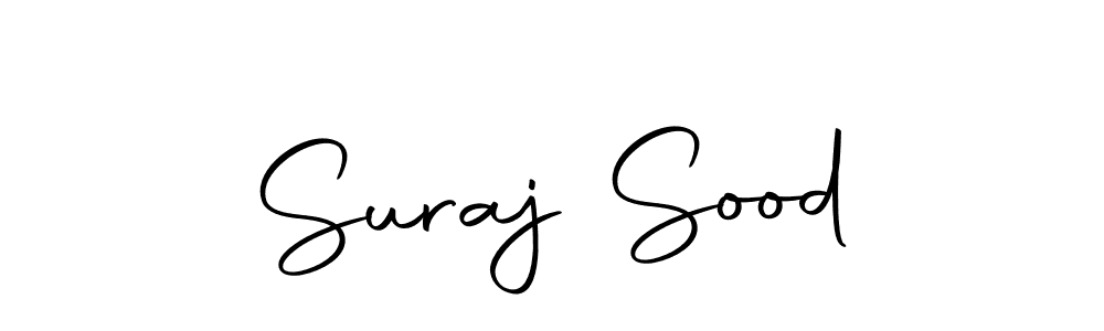 Also we have Suraj Sood name is the best signature style. Create professional handwritten signature collection using Autography-DOLnW autograph style. Suraj Sood signature style 10 images and pictures png