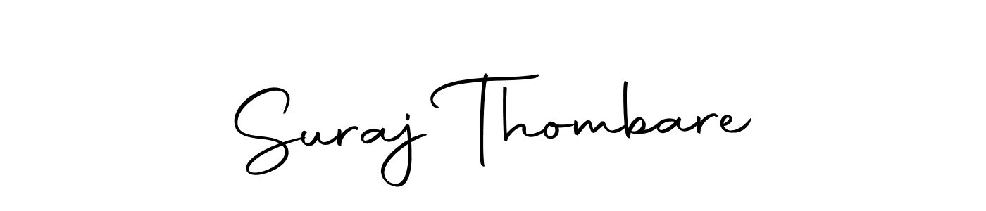 You can use this online signature creator to create a handwritten signature for the name Suraj Thombare. This is the best online autograph maker. Suraj Thombare signature style 10 images and pictures png