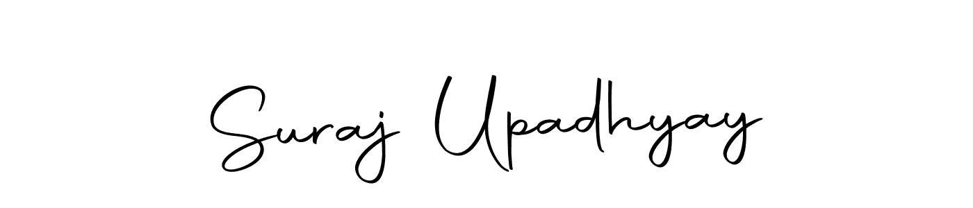 Make a beautiful signature design for name Suraj Upadhyay. With this signature (Autography-DOLnW) style, you can create a handwritten signature for free. Suraj Upadhyay signature style 10 images and pictures png