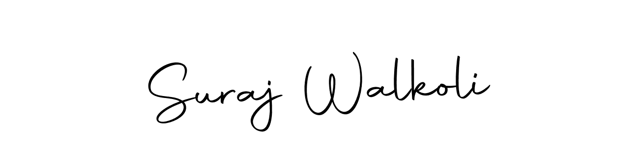 Similarly Autography-DOLnW is the best handwritten signature design. Signature creator online .You can use it as an online autograph creator for name Suraj Walkoli. Suraj Walkoli signature style 10 images and pictures png