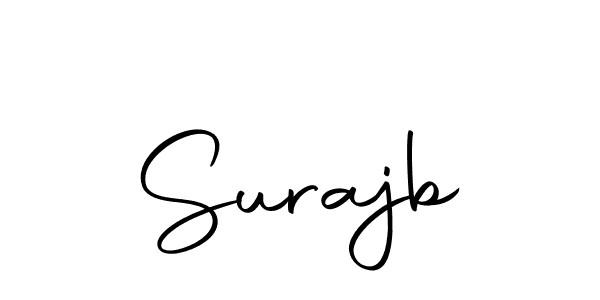 Create a beautiful signature design for name Surajb. With this signature (Autography-DOLnW) fonts, you can make a handwritten signature for free. Surajb signature style 10 images and pictures png