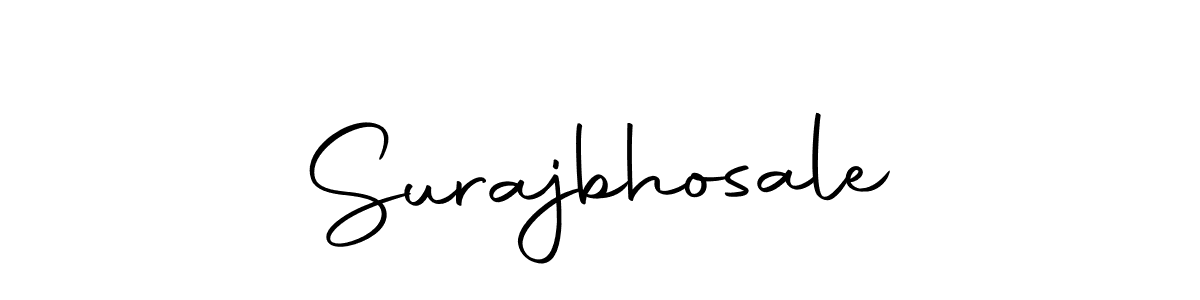 How to make Surajbhosale name signature. Use Autography-DOLnW style for creating short signs online. This is the latest handwritten sign. Surajbhosale signature style 10 images and pictures png