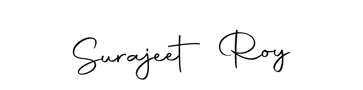 How to make Surajeet Roy name signature. Use Autography-DOLnW style for creating short signs online. This is the latest handwritten sign. Surajeet Roy signature style 10 images and pictures png