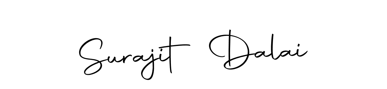 Use a signature maker to create a handwritten signature online. With this signature software, you can design (Autography-DOLnW) your own signature for name Surajit Dalai. Surajit Dalai signature style 10 images and pictures png