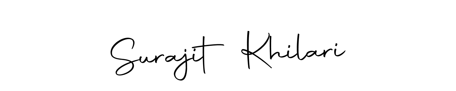 Also we have Surajit Khilari name is the best signature style. Create professional handwritten signature collection using Autography-DOLnW autograph style. Surajit Khilari signature style 10 images and pictures png