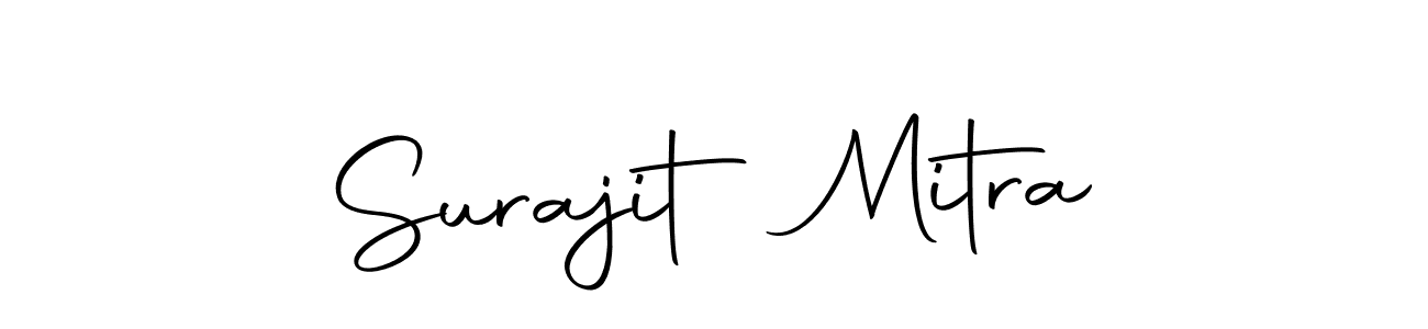 Create a beautiful signature design for name Surajit Mitra. With this signature (Autography-DOLnW) fonts, you can make a handwritten signature for free. Surajit Mitra signature style 10 images and pictures png