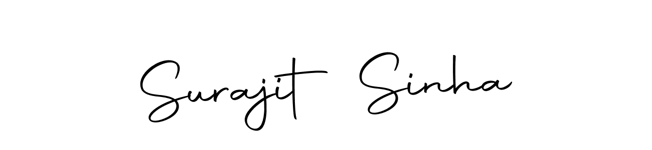 Make a beautiful signature design for name Surajit Sinha. With this signature (Autography-DOLnW) style, you can create a handwritten signature for free. Surajit Sinha signature style 10 images and pictures png