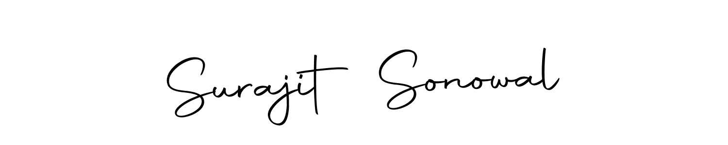 Here are the top 10 professional signature styles for the name Surajit Sonowal. These are the best autograph styles you can use for your name. Surajit Sonowal signature style 10 images and pictures png