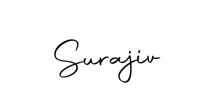You can use this online signature creator to create a handwritten signature for the name Surajiv. This is the best online autograph maker. Surajiv signature style 10 images and pictures png