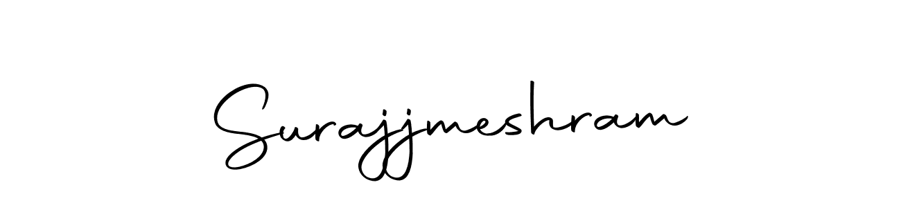 Make a short Surajjmeshram signature style. Manage your documents anywhere anytime using Autography-DOLnW. Create and add eSignatures, submit forms, share and send files easily. Surajjmeshram signature style 10 images and pictures png