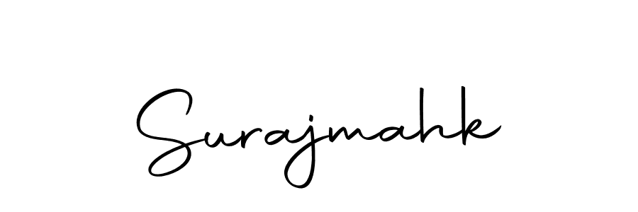 Create a beautiful signature design for name Surajmahk. With this signature (Autography-DOLnW) fonts, you can make a handwritten signature for free. Surajmahk signature style 10 images and pictures png