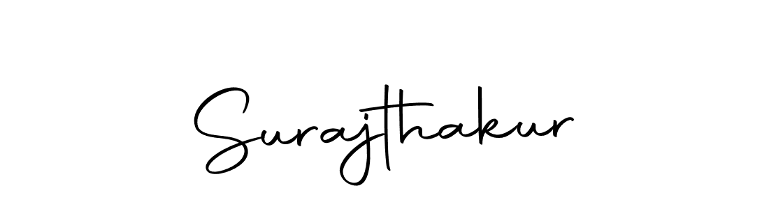 Make a beautiful signature design for name Surajthakur. With this signature (Autography-DOLnW) style, you can create a handwritten signature for free. Surajthakur signature style 10 images and pictures png