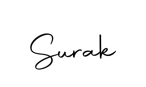if you are searching for the best signature style for your name Surak. so please give up your signature search. here we have designed multiple signature styles  using Autography-DOLnW. Surak signature style 10 images and pictures png