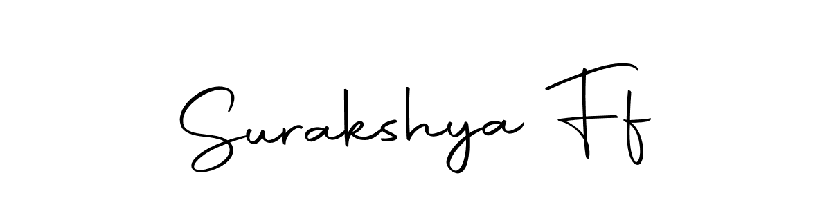 Make a beautiful signature design for name Surakshya Ff. Use this online signature maker to create a handwritten signature for free. Surakshya Ff signature style 10 images and pictures png