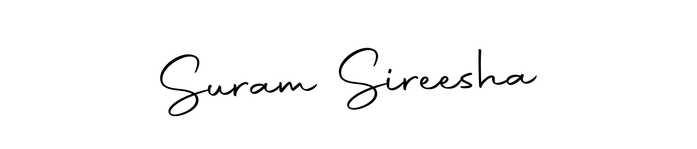 Autography-DOLnW is a professional signature style that is perfect for those who want to add a touch of class to their signature. It is also a great choice for those who want to make their signature more unique. Get Suram Sireesha name to fancy signature for free. Suram Sireesha signature style 10 images and pictures png