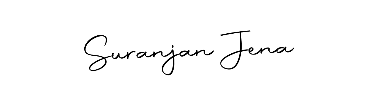 The best way (Autography-DOLnW) to make a short signature is to pick only two or three words in your name. The name Suranjan Jena include a total of six letters. For converting this name. Suranjan Jena signature style 10 images and pictures png