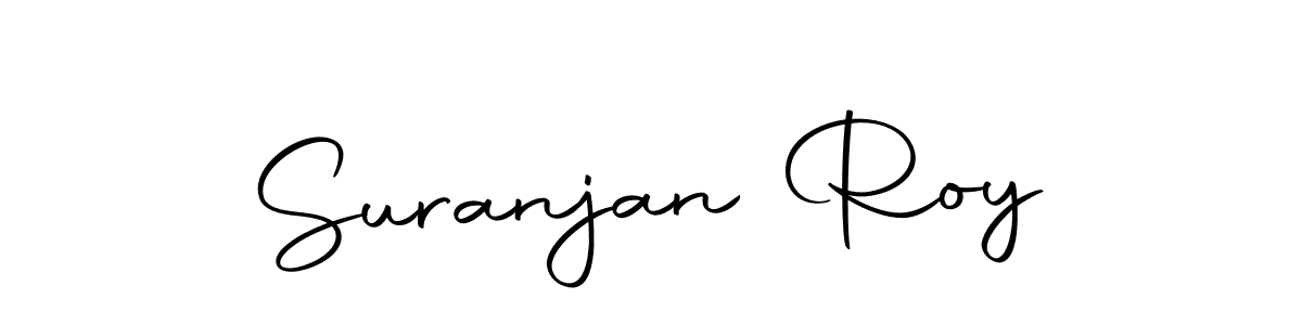 Design your own signature with our free online signature maker. With this signature software, you can create a handwritten (Autography-DOLnW) signature for name Suranjan Roy. Suranjan Roy signature style 10 images and pictures png