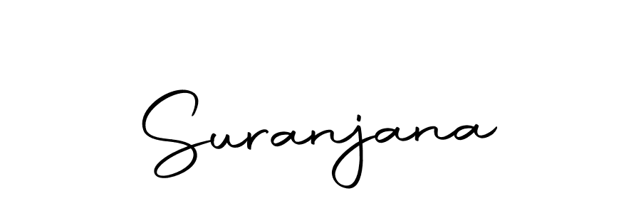 Suranjana stylish signature style. Best Handwritten Sign (Autography-DOLnW) for my name. Handwritten Signature Collection Ideas for my name Suranjana. Suranjana signature style 10 images and pictures png