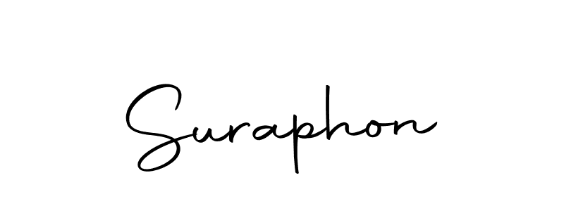 Make a beautiful signature design for name Suraphon. With this signature (Autography-DOLnW) style, you can create a handwritten signature for free. Suraphon signature style 10 images and pictures png