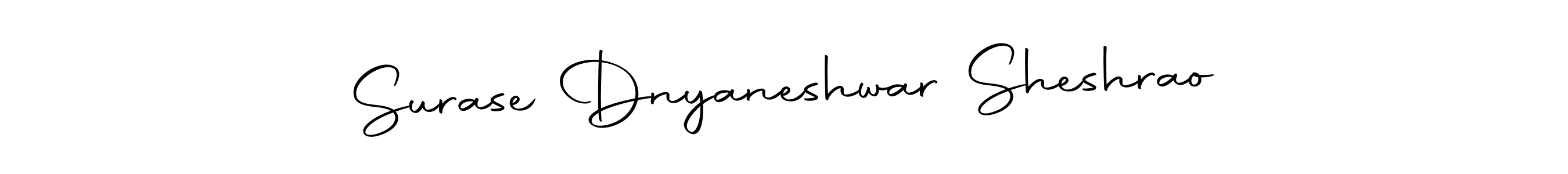 Surase Dnyaneshwar Sheshrao stylish signature style. Best Handwritten Sign (Autography-DOLnW) for my name. Handwritten Signature Collection Ideas for my name Surase Dnyaneshwar Sheshrao. Surase Dnyaneshwar Sheshrao signature style 10 images and pictures png