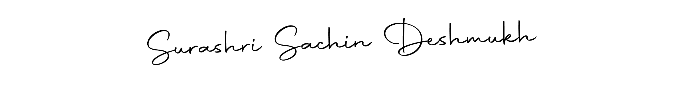 Make a beautiful signature design for name Surashri Sachin Deshmukh. With this signature (Autography-DOLnW) style, you can create a handwritten signature for free. Surashri Sachin Deshmukh signature style 10 images and pictures png