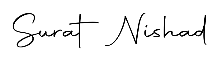 The Autography-DOLnW signature style provides a bold statement for name Surat Nishad. Designed for business owners, executives, and leaders. Surat Nishad signature style 10 images and pictures png