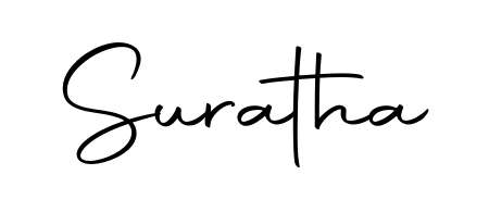 Create an unforgettable impression when signing with Suratha name styled in Autography-DOLnW typography. 100% free online generator. Suratha signature style 10 images and pictures png
