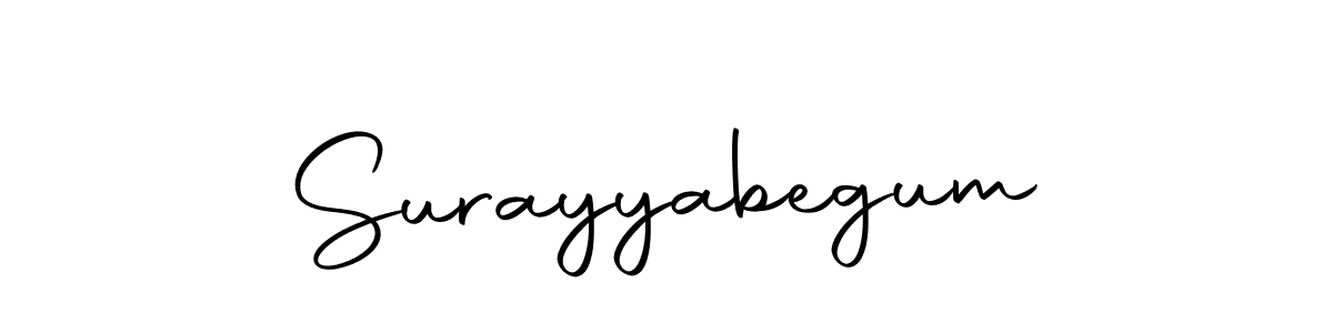 Also we have Surayyabegum name is the best signature style. Create professional handwritten signature collection using Autography-DOLnW autograph style. Surayyabegum signature style 10 images and pictures png