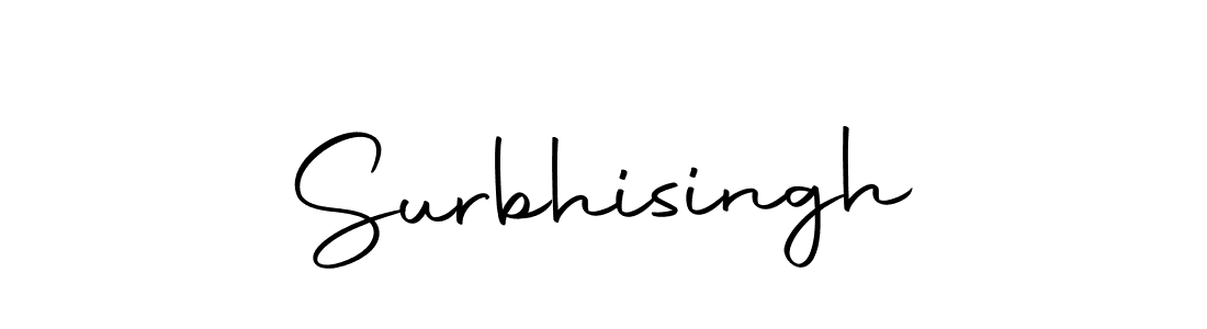 Surbhisingh stylish signature style. Best Handwritten Sign (Autography-DOLnW) for my name. Handwritten Signature Collection Ideas for my name Surbhisingh. Surbhisingh signature style 10 images and pictures png