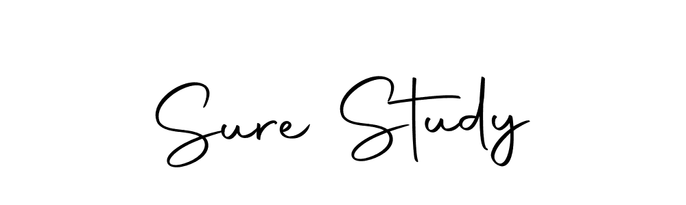 This is the best signature style for the Sure Study name. Also you like these signature font (Autography-DOLnW). Mix name signature. Sure Study signature style 10 images and pictures png