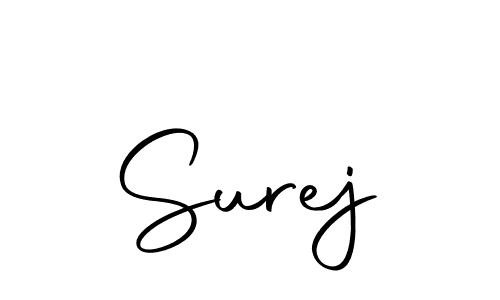 The best way (Autography-DOLnW) to make a short signature is to pick only two or three words in your name. The name Surej include a total of six letters. For converting this name. Surej signature style 10 images and pictures png