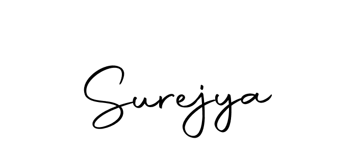 Surejya stylish signature style. Best Handwritten Sign (Autography-DOLnW) for my name. Handwritten Signature Collection Ideas for my name Surejya. Surejya signature style 10 images and pictures png