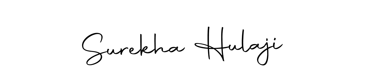 Make a short Surekha Hulaji signature style. Manage your documents anywhere anytime using Autography-DOLnW. Create and add eSignatures, submit forms, share and send files easily. Surekha Hulaji signature style 10 images and pictures png