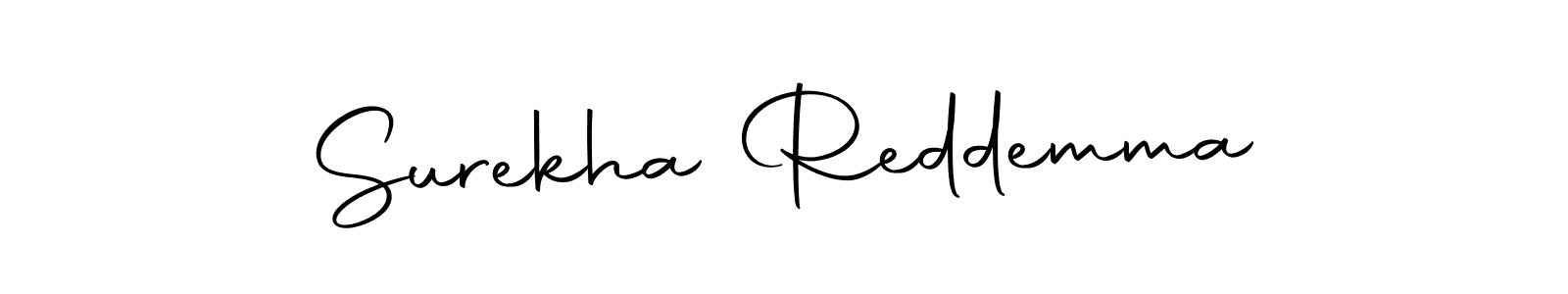 The best way (Autography-DOLnW) to make a short signature is to pick only two or three words in your name. The name Surekha Reddemma include a total of six letters. For converting this name. Surekha Reddemma signature style 10 images and pictures png