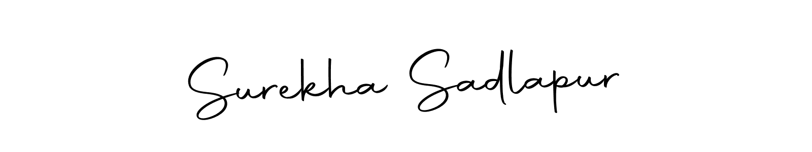 This is the best signature style for the Surekha Sadlapur name. Also you like these signature font (Autography-DOLnW). Mix name signature. Surekha Sadlapur signature style 10 images and pictures png