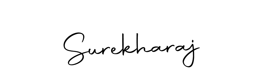 How to make Surekharaj name signature. Use Autography-DOLnW style for creating short signs online. This is the latest handwritten sign. Surekharaj signature style 10 images and pictures png