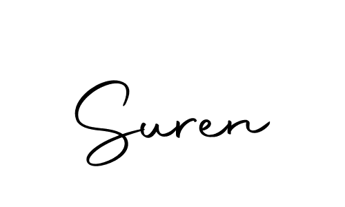 How to make Suren name signature. Use Autography-DOLnW style for creating short signs online. This is the latest handwritten sign. Suren signature style 10 images and pictures png