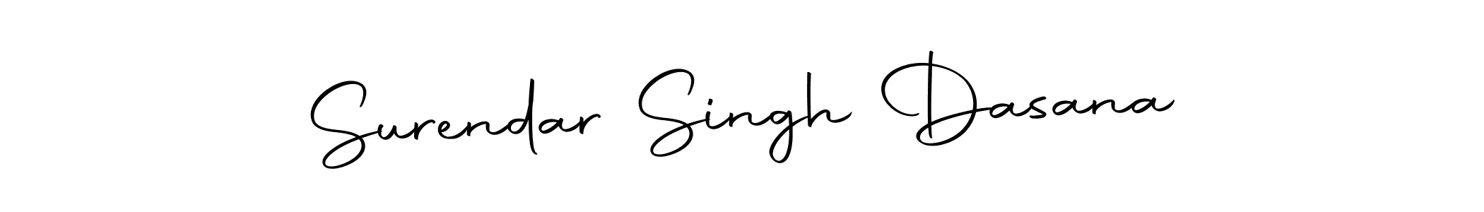 Surendar Singh Dasana stylish signature style. Best Handwritten Sign (Autography-DOLnW) for my name. Handwritten Signature Collection Ideas for my name Surendar Singh Dasana. Surendar Singh Dasana signature style 10 images and pictures png