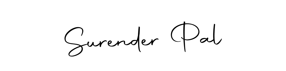 How to make Surender Pal signature? Autography-DOLnW is a professional autograph style. Create handwritten signature for Surender Pal name. Surender Pal signature style 10 images and pictures png