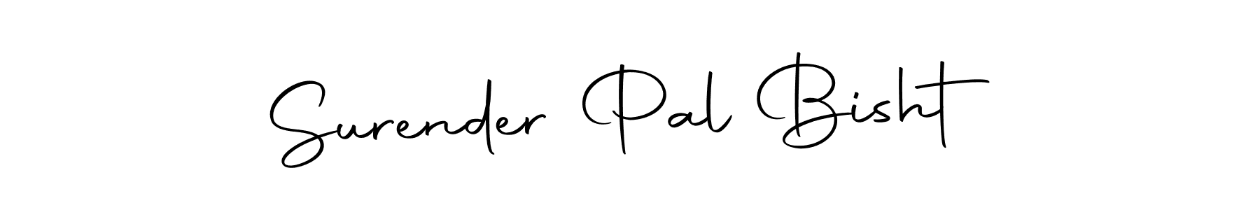 Create a beautiful signature design for name Surender Pal Bisht. With this signature (Autography-DOLnW) fonts, you can make a handwritten signature for free. Surender Pal Bisht signature style 10 images and pictures png